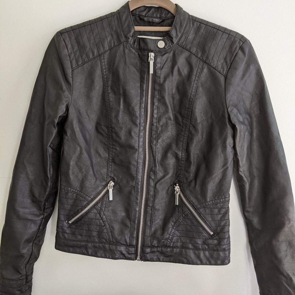 Black Biker Jacket